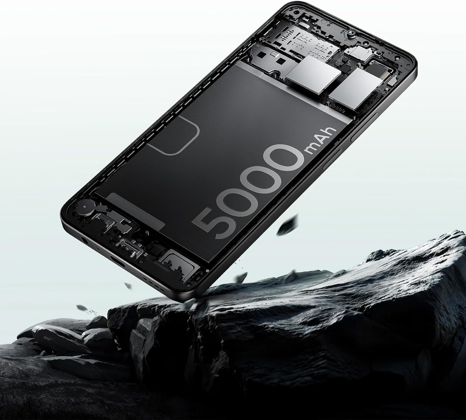 realme Note 60 ブラック 128GB 4GB RAM Black Smartphone Realme Note 60x RMX3938 4GB de RAM/ 128GB/Bateria de